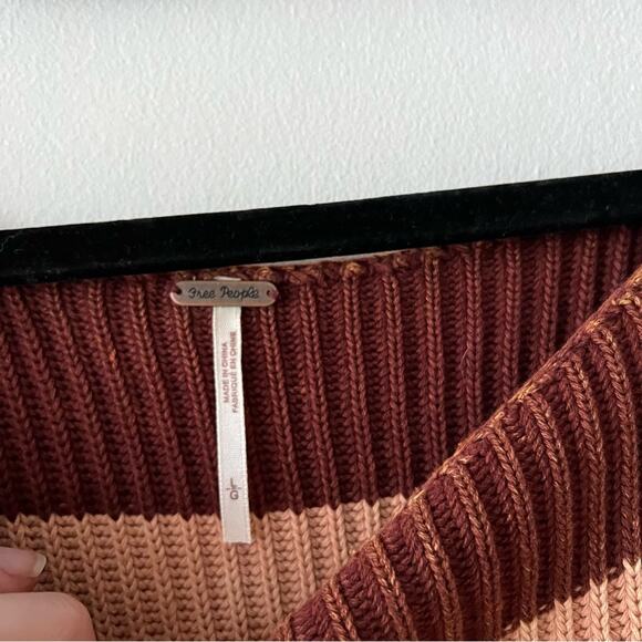 Free People Just My Stripe Slouchy Sweater - Picture 7 of 10